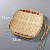 Bamboo Woven Pastry Trays, Small Baskets, Tea And Fruit Baskets, Traditional Chinese Handmade Baskets-Homeclub