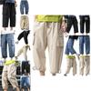 Relaxed Fit Men Capri Short Pants With Adjustable Ankles For Casual And Beachwear