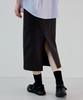 Noing Wool Long Skirt (Charcoal)