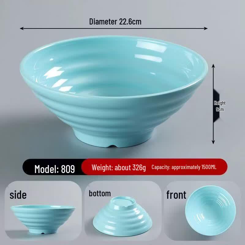 

BoZhen Melamine High-Temperature Soup Bowl (Pack of 10)