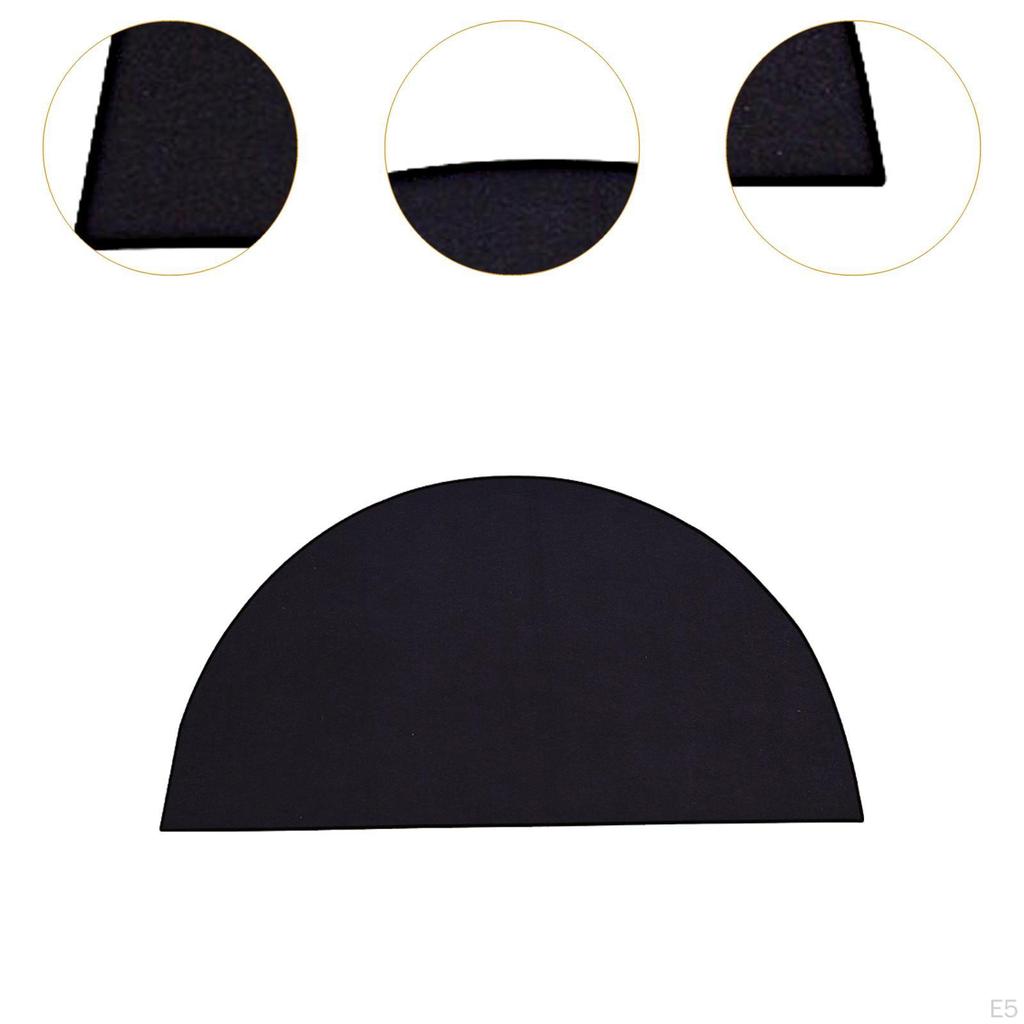 Brannsikker peismatte Brannsikker BBQ Grill Gulvbeskytter Hemmende ildsted