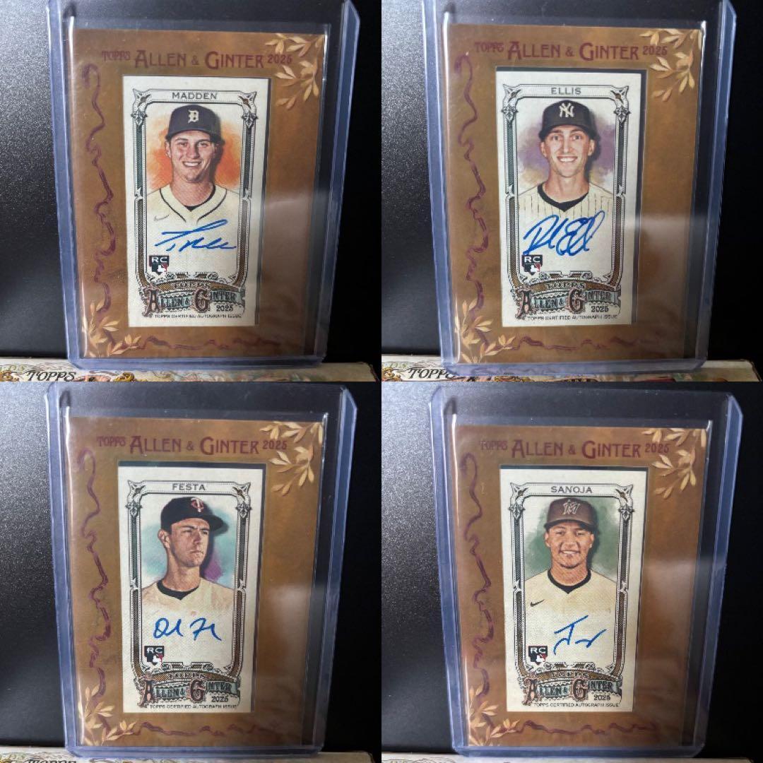 Used [Final price reduction] 2025 Topps RC Rookie 4-piece set