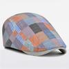 Womens Mens Teens Beret Flat Newsboy Hat Adjustable Irish Cabbie Gatsby Cap Breathable Driving Hunting Hat