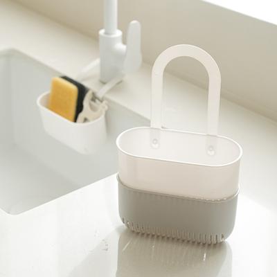 Košík na odtok dřezu Držák na houbičku Snadná instalace Kompaktní Víceúčelový Koš na zachytávání jídla do dřezu Kuchyňské doplňky