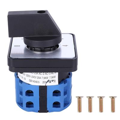 5-Position  Rotary Cam Changeover Switch CA10 0-1-2-3-4
