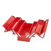 Tool Box 18-inch 3-Tier 5-Tray Folding Cantilever Toolbox with Handle