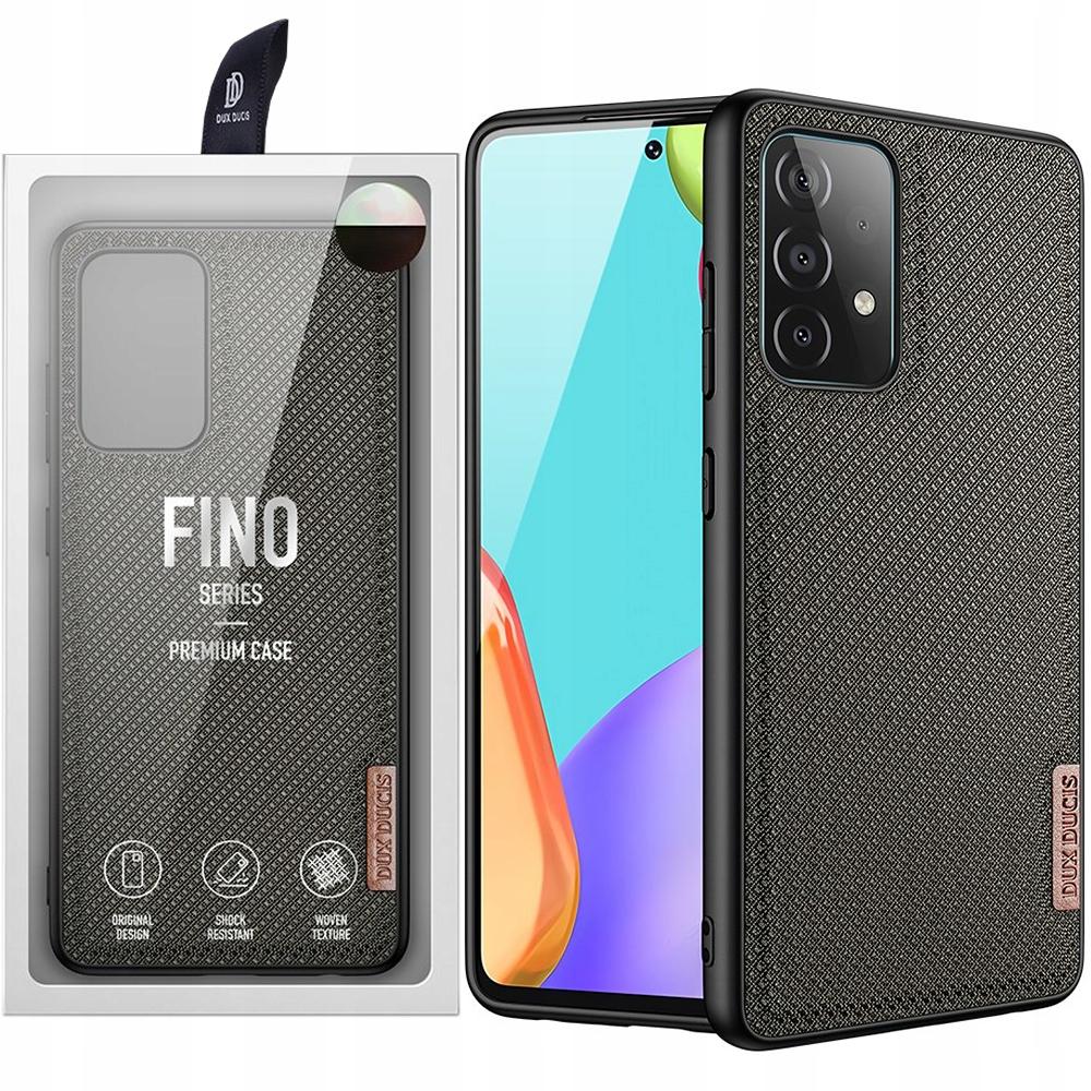 Dux Ducis Fino Etui Pokrowiec Pokryty Nylonowym Materiałem Samsung Galaxy A72 4G Zielony