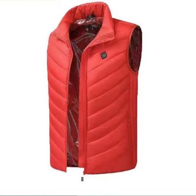 Unisex USB Infrared 11 Heating Zone Vest Jacket Winter Electric Vest