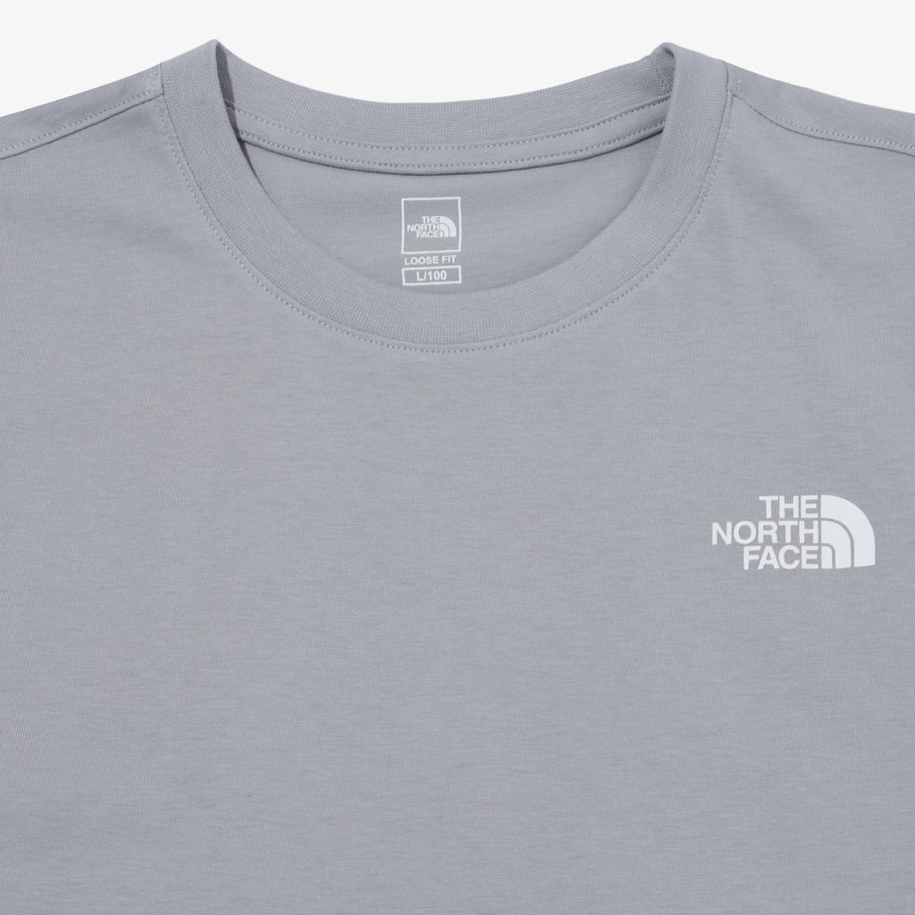 The North Face Paisley T Shirt Unisex Light Gray NT7UN47F