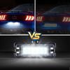 2x White LED Number License Plate Lights Lamps For Ford Mustang 2015-2021 6000K