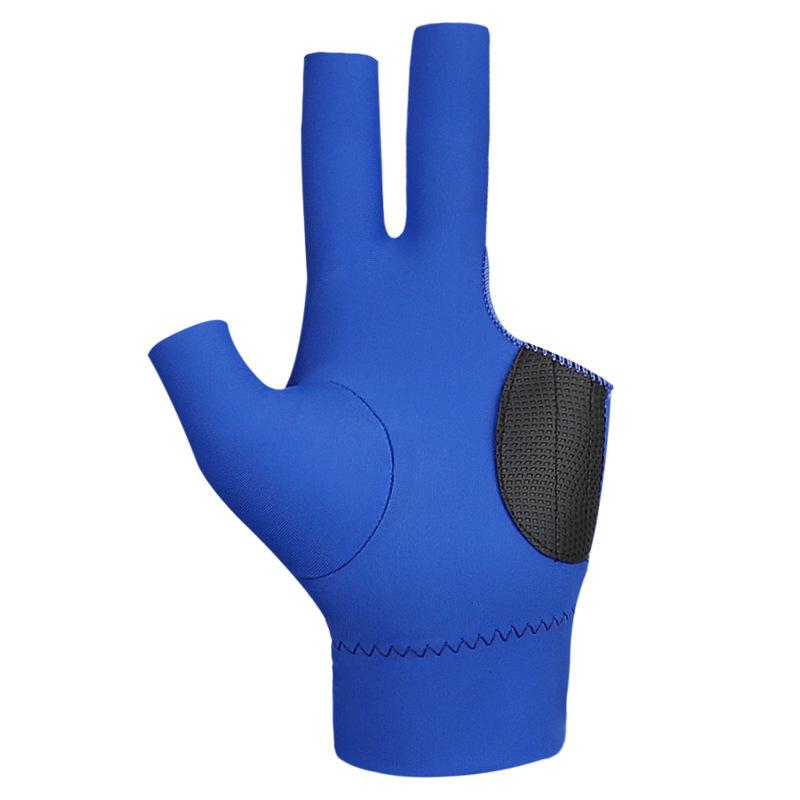 Lightweight, breathable, non-slip three-finger gloves for men and women, perfect billiards/pool hand protectors.