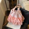 PC Summer Design Tote Bag Spring New Sweet Women's Bags  Sale 2026 Brand Lace Small Skirt String Versatile Shoulder Bags