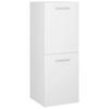 Bathroom Furniture Set White Particleboard