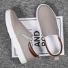 Men's Canvas Shoes Fashion Causal Men Vulcanized Sneakers Slip On Men's Plimsoll Male Trainers Trend Summer Outdoor Loafers Shoe
