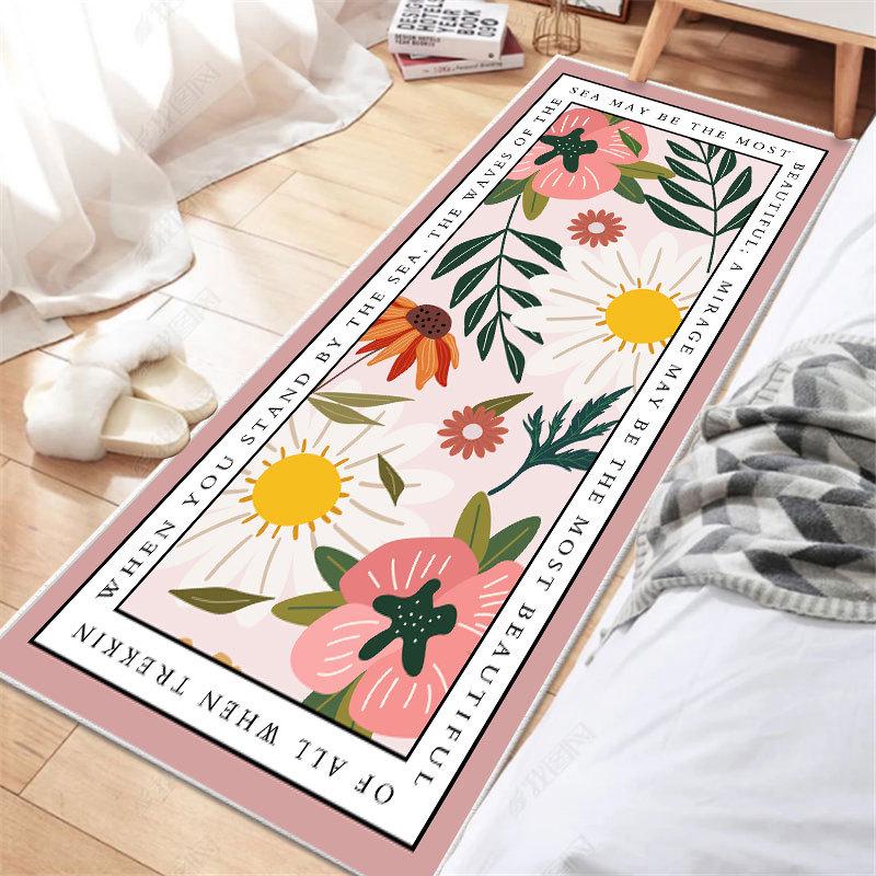 Children's Anti-Fall Cream Style Thick Carpet for Bedroom and Living Room