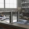 Double CrossDocking Bollard Polished Finish Cross Stainless Steel Mooring Post for