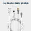Mechanical Keyboard Cable Double Sve Custom Coiled with Detachable Metal Aviation USB C to USB A Keyboard Aviation Connector