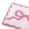 Bath Mat, Irregular Shower Toilet Soft Absorbent, Non-Slip, Washable, Bathtub