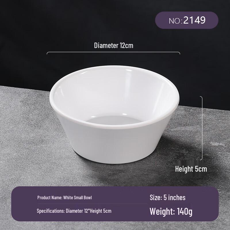 

MOLUONA 5-inch Melamine Dipping Bowls (Set of 10)