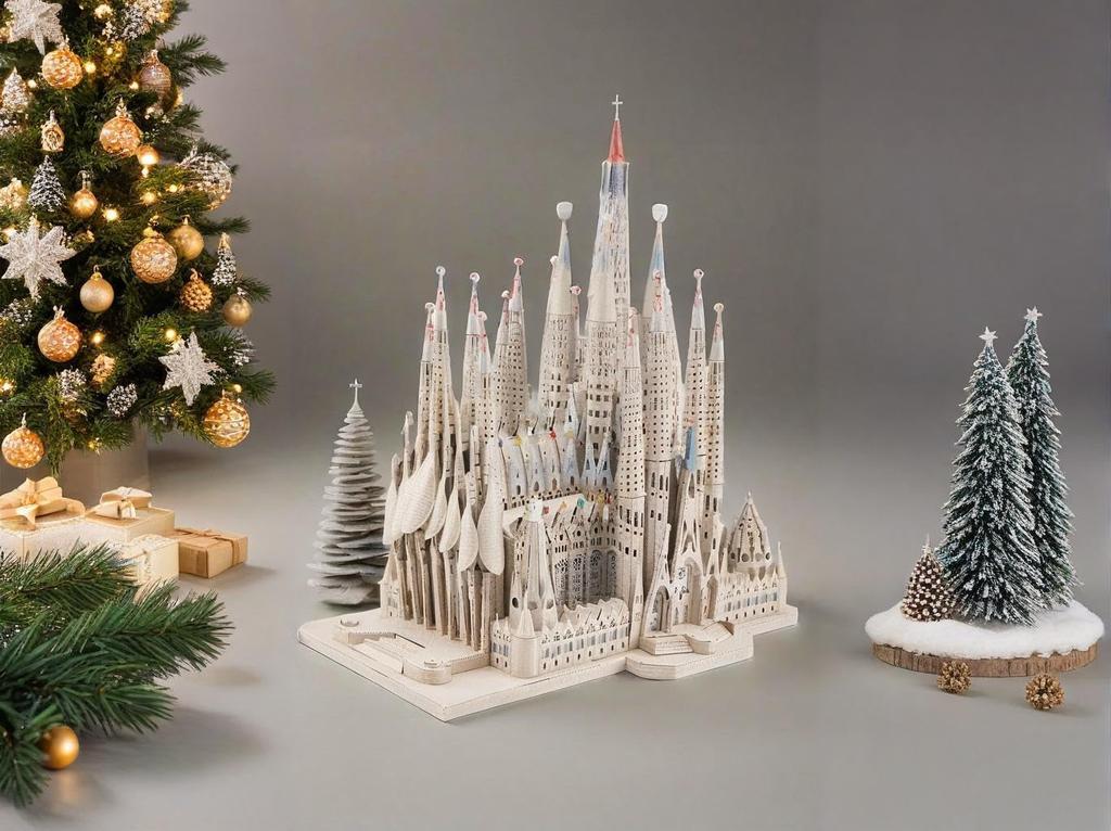 Piececool Sagrada Familia 3D Puzzle - Berühmtes Architektonisches Gebäude - Metall Nano Puzzle - Montage Erforderlich (Kein Kleber erforderlich) - Schwierigkeitsgrad 6 Sterne