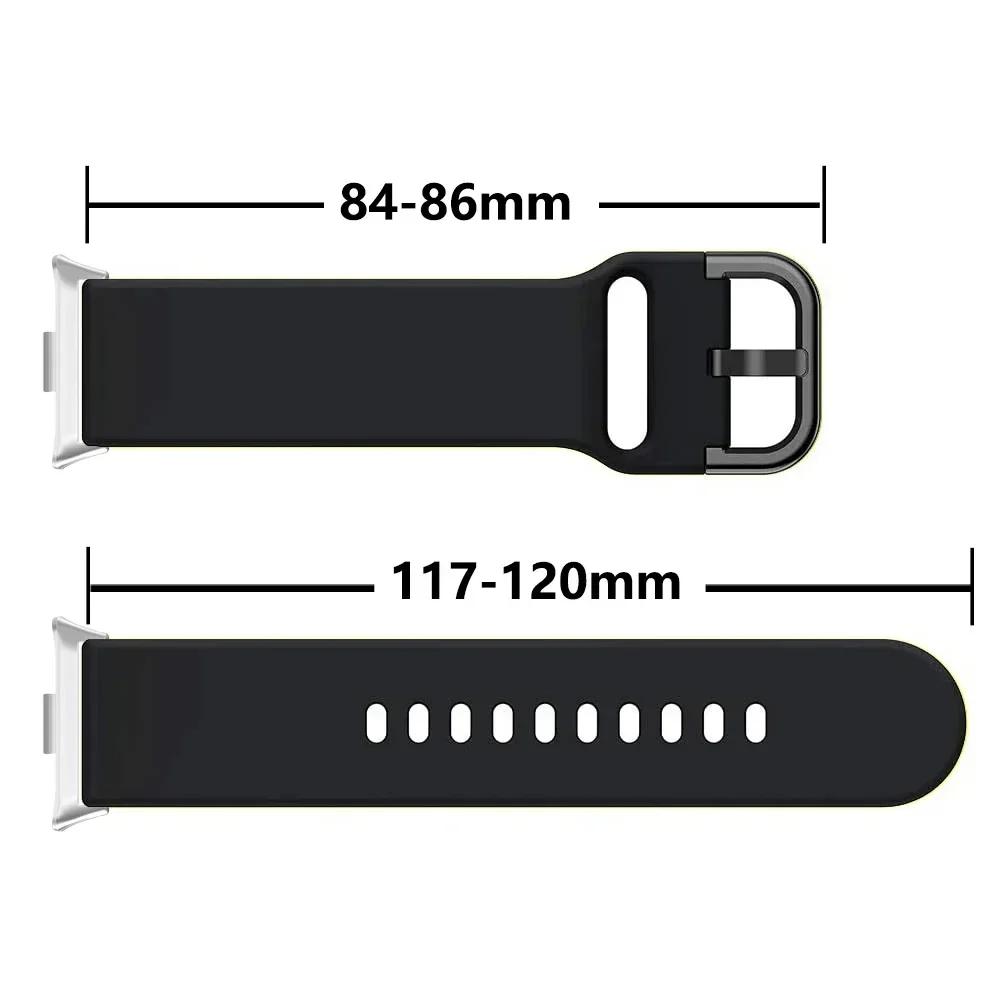 Silikonarmband für Xiaomi Mi Band 8 Pro, Ersatzarmband für Damen und Herren, Sport-Smartwatch, Armband, Uhrenarmband für Redmi Watch 4