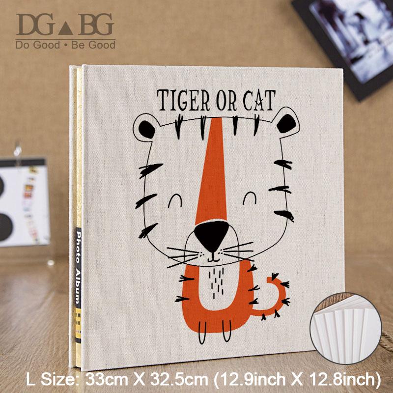 

Photo Album Self Adhesive Magnetic Scrapbook Book with 40 Page Hardcover DIY Gift Hand Made Baby Birthday Christmas Anniversary