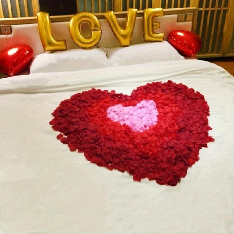 5 Bag Aritificial Hand Sprinkle Rose Petals Wedding Scene Wedding Room Decorate Emulation Fake Flowers Props
