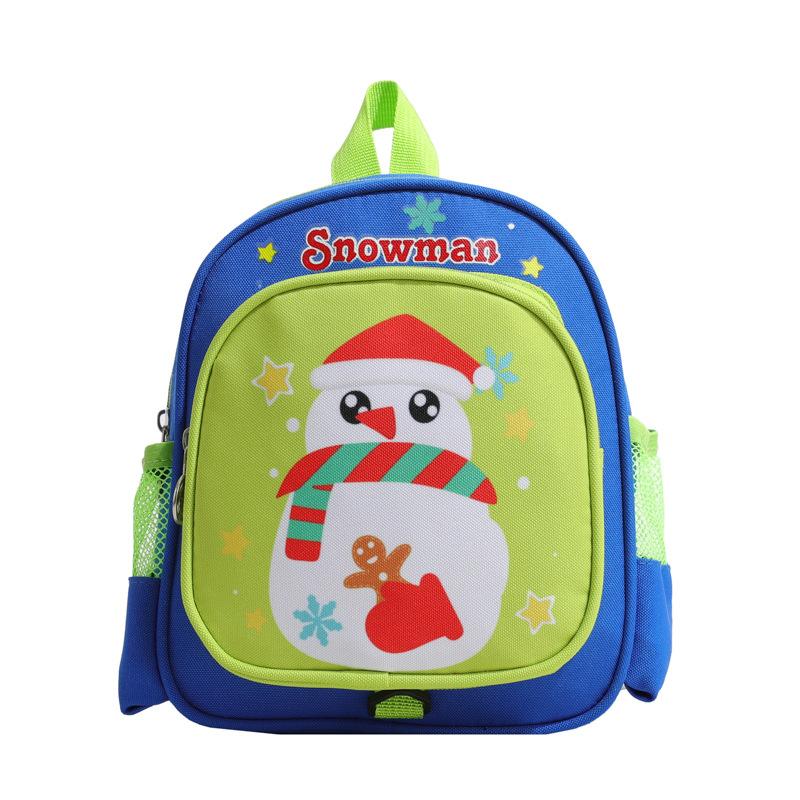 Kindergarten Anti-Lost Elementary School Bag Cute Cute Boys And Girls Backpack Printed Children'S Bag