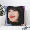 Kpop Style Cool Girl Lisa Pillow Case Comfy Pillow Cover Kawaii Cushion Cover For Office Car Home Decor