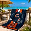 Chicago Bears  Beach Towel, Quick-drying, Easy to Care for, Suitable for Both Fitness and Beach Vacations,Sports Essential