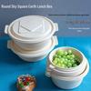 Biodegradable Corn Starch Round Food Containers