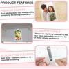 2Pcs Car Picture Holder, Magnetic Car Photo Holder, Car Visor Photo Clip For 3 Inch Photos, Personalized Acrylic Visor Clip For Drive Safe