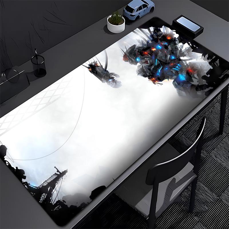 Mouse Pad Large Mechanical Warrior Gundam Aerial Gamer Keyboard Mat Pads Gaming Desk Protector Mousepad Deskmat PC Game Mousepad