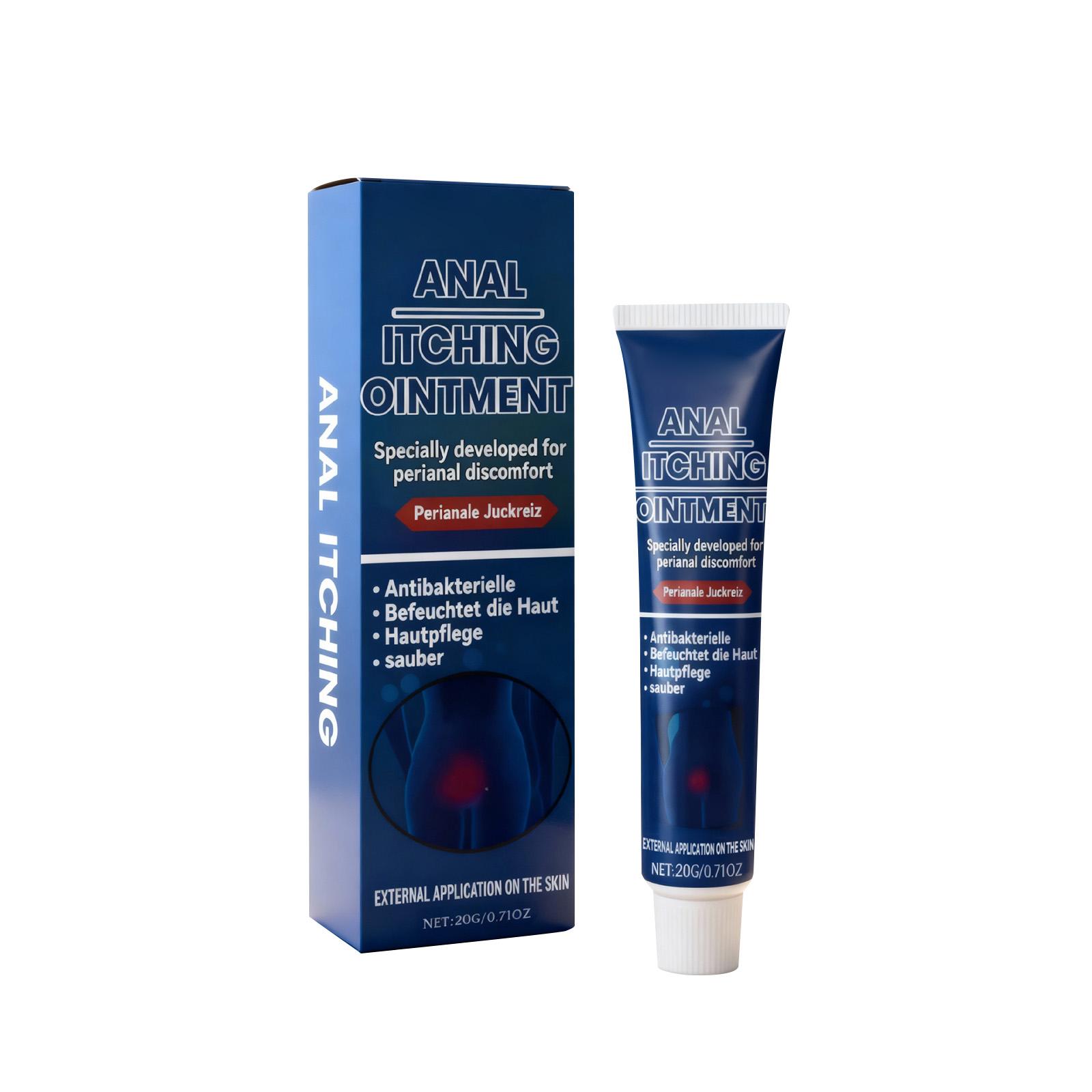 

Мазь от геморроя, Успокаивающий перианальный крем, Успокаивающий гель для ухода за кожей ануса, Уменьшающий зуд и отек One Size белый