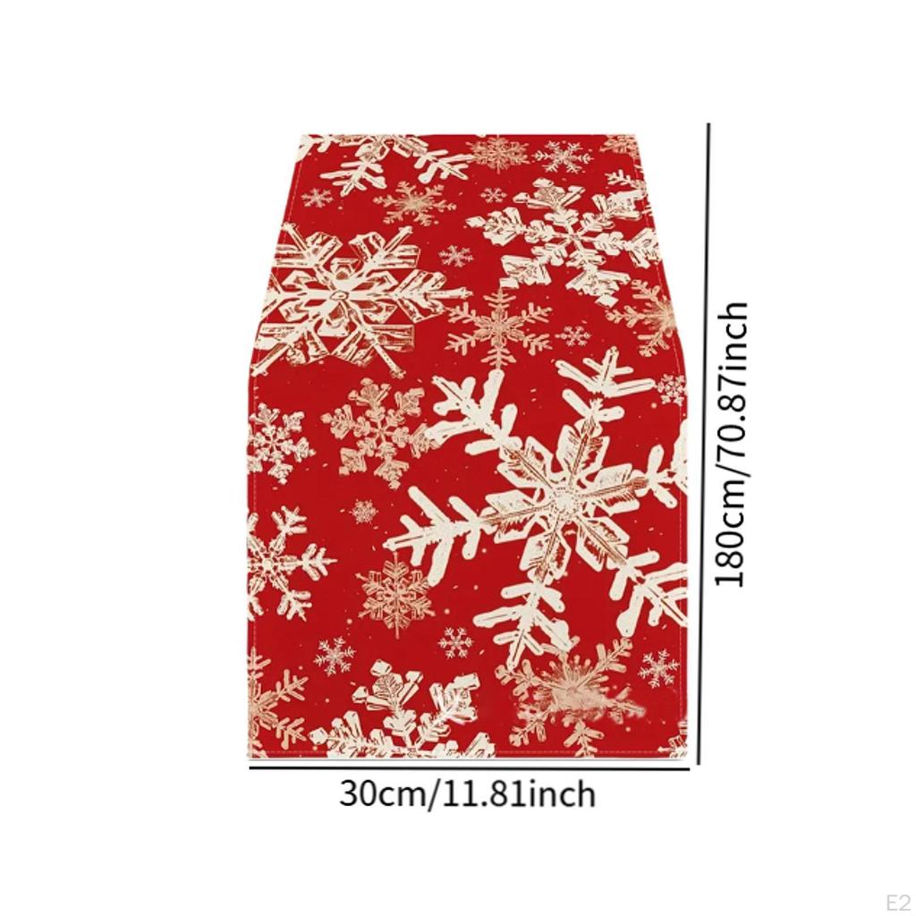 Weihnachten Tisch Läufer Tischset Party Dekoration Rechteck Tischdecke Abdeckung für Abendessen Kaffee