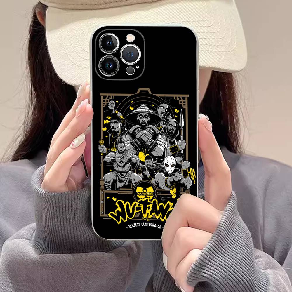 Wu-Tang Wu T-Tang C-Clan Case for Iphone 17 16 15 Pro Max 11 12 13 14 Pro Plus Phone Cover