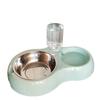 Automatic Double Bowl Pet Feeder: Dog & Cat Food and Water Bowl