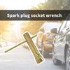 14mm 18mm Double Socket Spark Plugs Wrench Heavy Duty Alloy Steel Construction Nonslip Handle Car Motorcycle Maintenance