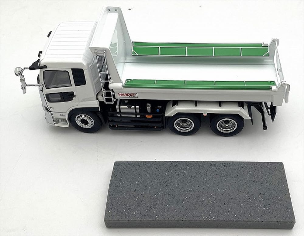 Kyosho Original UD TRUCKS QUON KYOKUTO Dump Truck Finished Product KS03940W 1/43 (White)
