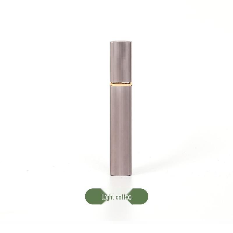 12ml Square Perfume Spray Bottle with Aluminum Shell and Glass Liner