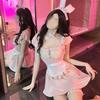 Sexy Lingerie Sexy Lace Fungus Lace Perspective Suspender Bunny Uniform Abstinence Female