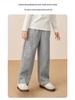 Girls' Fleece-Lined Sweatpants: Warm, Thick, Versatile Autumn/Winter Pants for Big Kids