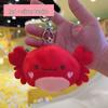 Crab Pendant & Plush Mini Backpack Charm