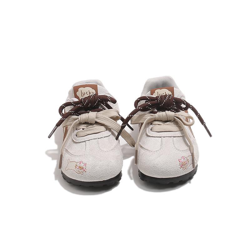 2025 Spring & Fall Girls' Casual Lightweight Training Shoes - Stylish, Versatile, Internet Celebrity Style