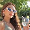 Fashion Sexy Cat Eye Sun Glasses Women Men Simple Colorful Luxury Sunglasses Revelry Party Female Male Eyeglasses