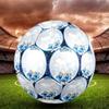 Blue Smurfs Print Size 5 Soccer Ball, Standard Match Football for Sports Game and Team Practice, Ideal Gift for Soccer Fans