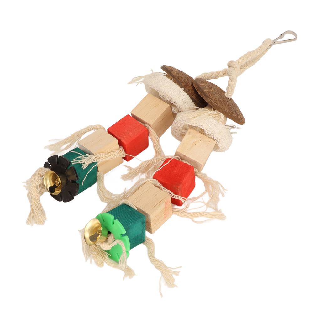 Papuga Żucie Sznurek Szlifowanie Dzioba Zębów Klatka dla Papugi Gryzak dla Ptaków Do Zabawy Łagodzący Lęk L