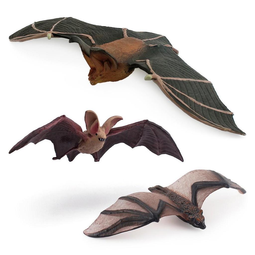 Wildlife Bat Solid Simulation Model for Halloween Decoration and Pranks