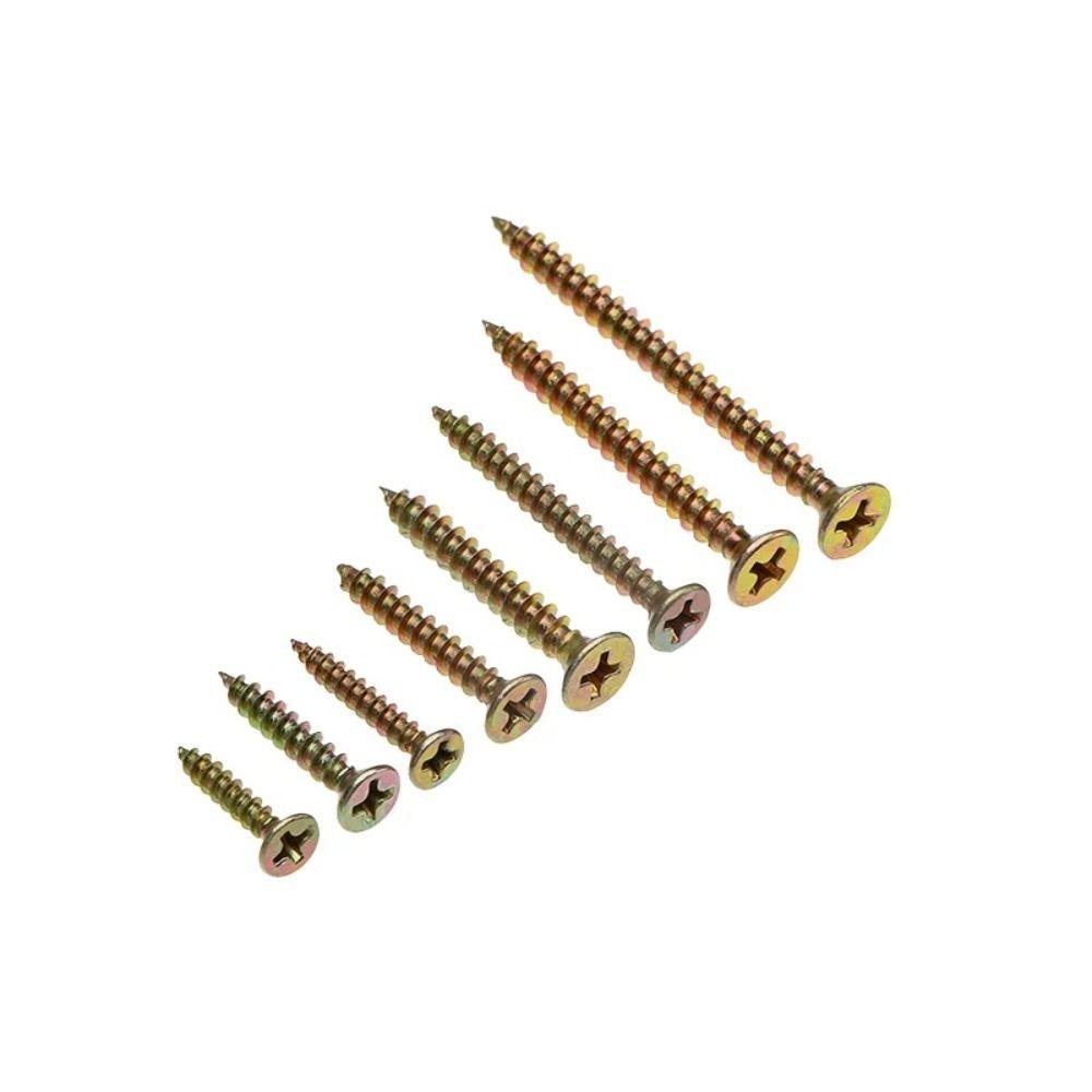 

Multi-size Tapping Screws 1 Kilo Pack Chipboard Screws Tip wall Screw Nails Wood Furniture