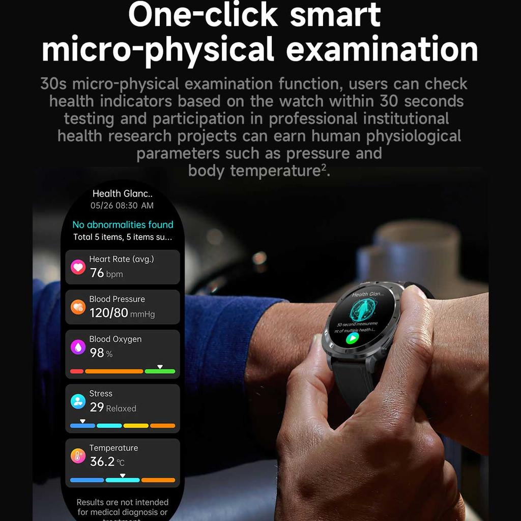 2025 Fashion New Expert Level Health Smart Watch Men ECG+PPG Laser Monitor Uric Acid Blood Fat Blood Pressure NFC HD Call Watch
